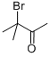 Structure of 3-BROMO-3-METHYL-2-BUTANONE
