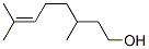 Structure of CITRONELLOL