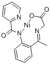 Structure of N-[1-[2-(2-PYRIDYLCARBOXAMIDO)PHENYL]ETHYLIDENE] GLYCINATO]