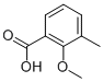 Structure of 2-METHOXY-3-METHYLBENZOIC ACID
