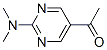 Structure of Ethanone,1-[2-(dimethylamino)-5-pyrimidinyl]-