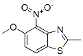 Structure of Benzothiazole,5-methoxy-2-methyl-4-nitro-
