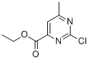 Structure of ETHYL 2-CHLORO-6-METHYLPYRIMIDINE-4-CARBOXYLATE