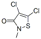 Structure of 4,5-Dichloro-2-methyl-3(2H)-isothiazolone