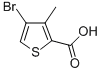 Structure of 4-BROMO-3-METHYLTHIOPHENECARBOXYLIC ACID