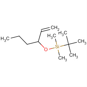 （1，1-二甲基乙基）（1-乙烯基丁氧基）二甲基硅烷结构式