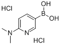 Structure of (6-dimethylamino-3-pyridyl)boronic acid dihydrochloride