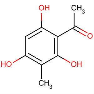 Structure of Ethanone, 1-(2,4,6-trihydroxy-3-methylphenyl)-