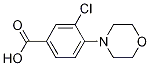 Structure of 3-Chloro-4-morpholinobenzoic Acid