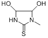 Chemical structure of 2-Imidazolidinethione,4,5-dihydroxy-1-methyl-