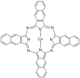 Structure of COBALT(II) 2,3-NAPHTHALOCYANINE