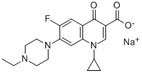 Structure of Enrofloxacin Sodium