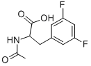 Structure of N-ACETYL-3-(3,5-DIFLUOROPHENYL)-DL-ALANINE