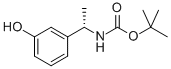 Structure of TERT-BUTYL [(1S)-1-(3-HYDROXYPHENYL)ETHYL]CARBAMATE