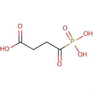 Structure of Butanoic acid, 4-oxo-4-phosphono-