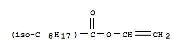 Structure of Vinyl iso-nonanoate