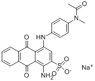 Structure of ACID BLUE 41