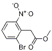 Structure of (2-bromo-6-nitro-phenyl)-acetic acid methyl ester