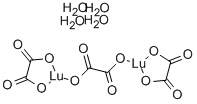 Structure of LUTETIUM OXALATE TETRAHYDRATE