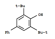 (1,1'-Biphenyl)-4-ol, 3,5-bis(1,1-dimethylethyl)-结构式