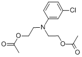 Structure of N,N-DIACETOXYETHYL-3-CHLOROANILINE