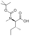 Structure of BOC-D-MELEU-OH