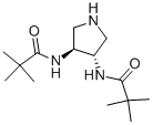 Structure of (S,S)-3,4-TRANS-(N-BOC)-DIAMINOPYRROLIDINE