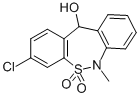Structure of 3-Chloro-6,11-dihydro-6-methyldibenzo[c,f][1,2]thiazepin-11-ol 5,5-dioxide