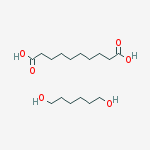 Structure of HEXAMETHYLENE SEBACATE POLYMER