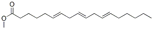 Structure of 6,9,12-Octadecatrienoic acid methyl ester