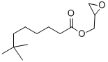 Structure of GLYCIDYL NEODECANOATE, MIXTURE OF BRANCHED  ISOMERS