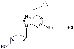 trans-Abacavir Hydrochloride结构式