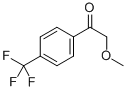 Structure of 2-Methoxy-1-(4-trifluoromethyl)phenylethanone