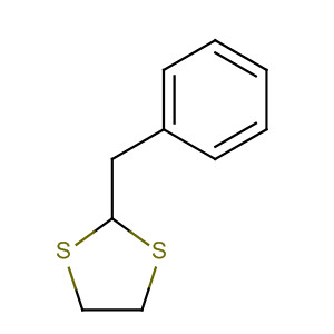 Structure of 1,3-Dithiolane, 2-(phenylmethyl)-