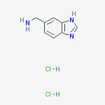 Structure of C-(3H-Benzoimidazol-5-yl)-methylamine dihydrochloride
