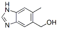 (6-methyl-1H-benzimidazol-5-yl)methanol结构式