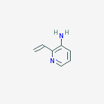 Structure of PYRIDIN-3-AMINE,2-VINYL-