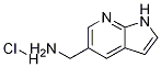 Structure of (1H-PYRROLO[2,3-B]PYRIDIN-5-YL)METHANAMINEHCl