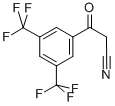 Structure of 3,5-Trifluromethylbenzoylacetonitrile