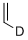 Structure of ETHYLENE-D1