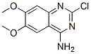 Structure of 4-AMION-2-CHLORO-6,7-DIMETHOXYQUINAZOLINE