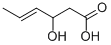 Structure of trans-3-Hydroxyhex-4-enoic acid, min. 95 % (1H-NMR)