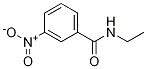 Structure of Benzamide, N-ethyl-3-nitro-
