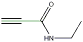Structure of N-ethyl-propiolamide
