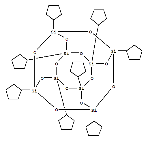 1 3 5 7 9 11 13 15-OCTACYCLOPENTYLPENTA&结构式