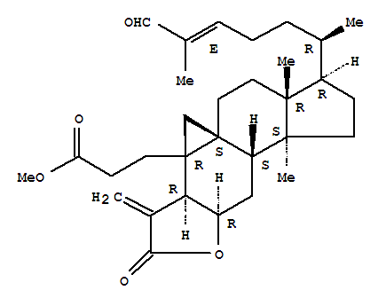 Coronalolide methyl ester 的化学结构式