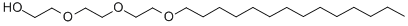 Structure of TRIETHYLENE GLYCOL MONOTETRADECYL ETHER