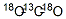 Structure of CARBON DIOXIDE (13C; 18O2)