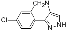 Structure of 3-(2,4-DICHLOROPHENYL)-1H-PYRAZOL-4-AMINE