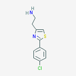 Structure of 2-(4-Chlorophenyl)-4-Thiazoleethanamine